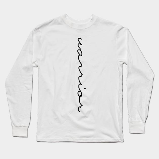 Warrior Long Sleeve T-Shirt by skycloudpics